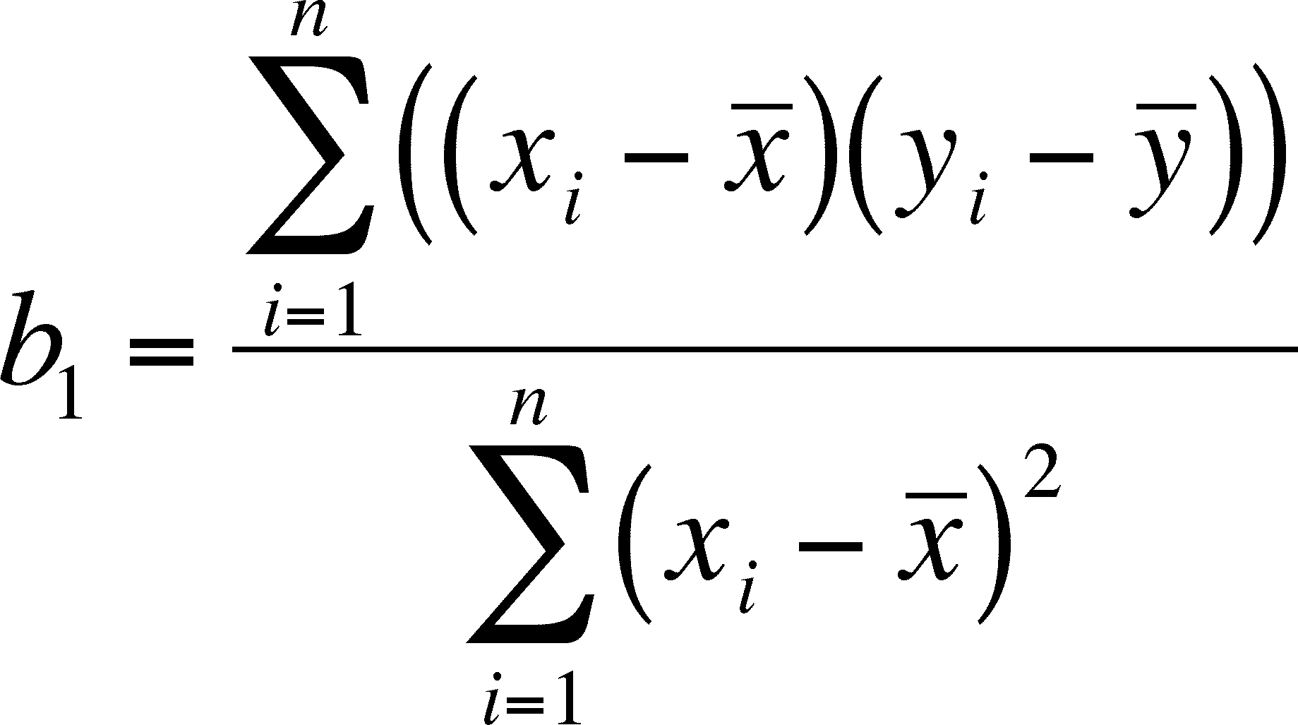 sample mean symbol x bar